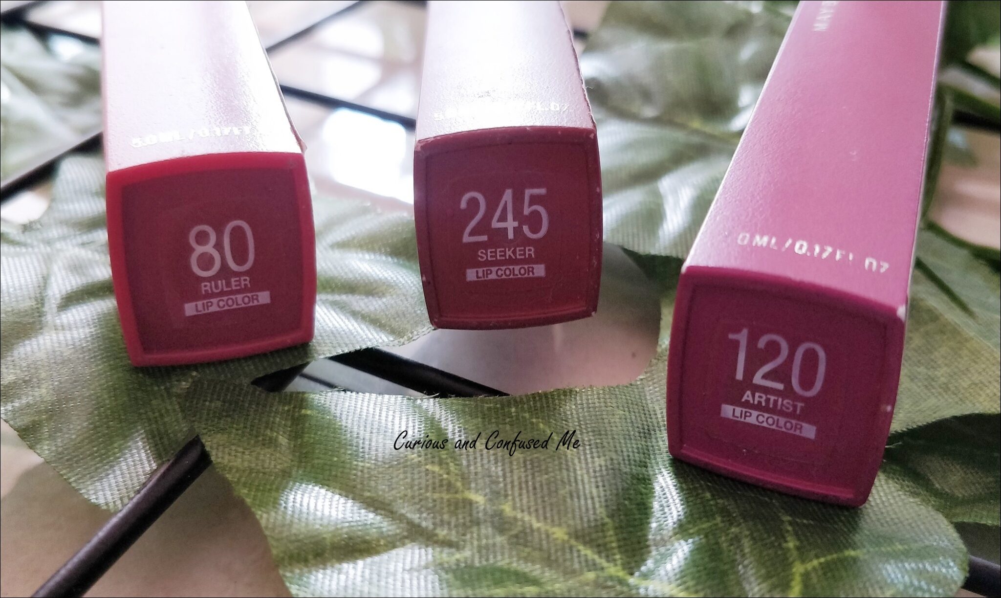 Maybelline New York Superstay Matte and Liquid me Ink Review – Confused Curious lipstick